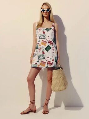 flower knitted dress Flower knit dress Khaki / S